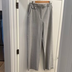 Zara Light Gray Women's Trousers